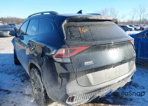 2025 Kia Sportage X-Line из США, поврежденный, VIN 5XYK6CDF2SG317914
